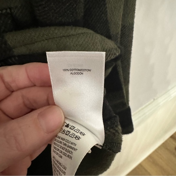 Lucky Brand Green and Black Plaid Utility Jacket - Picture 8 of 9